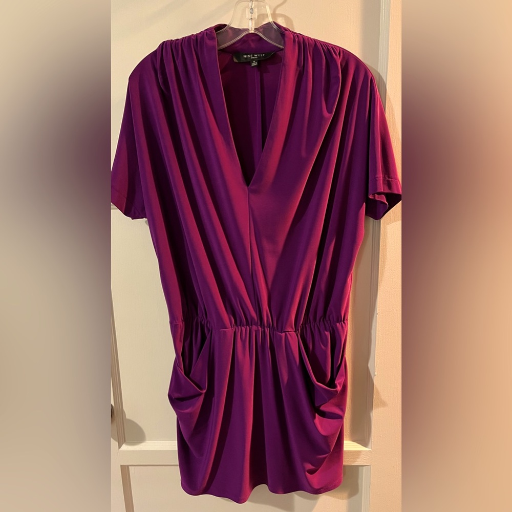 Nine West purple mini dress